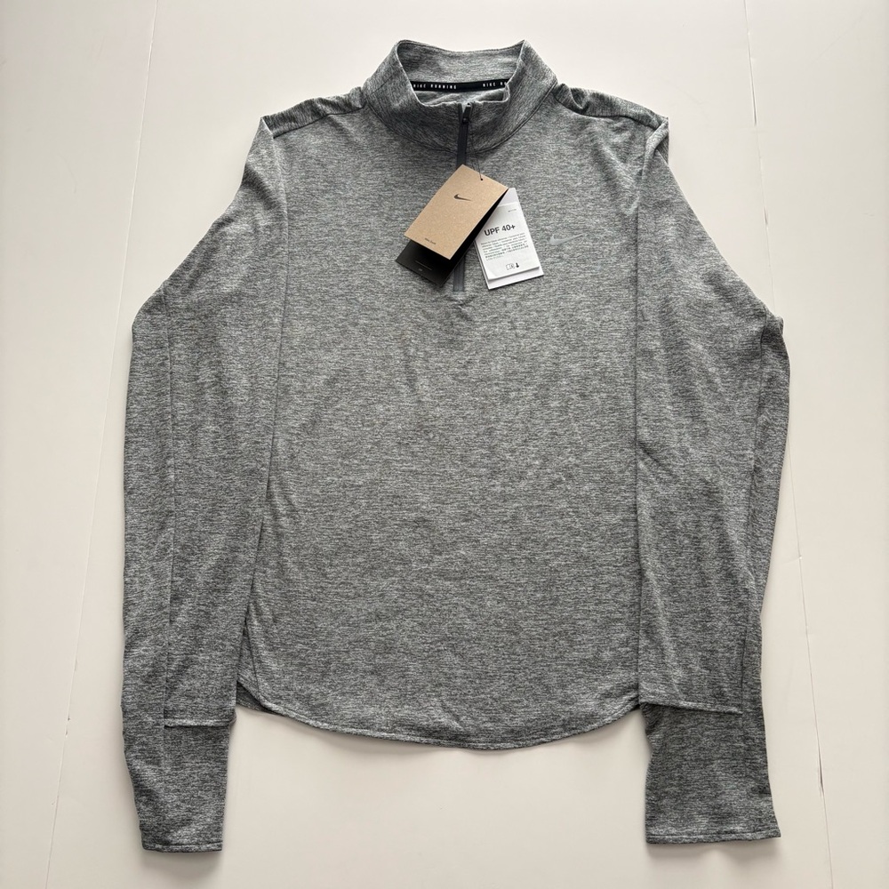 Women’s Nike Swift Dri-Fit Ultraviolet 1/4 Zip Running Top Shirt Medium MSRP $70